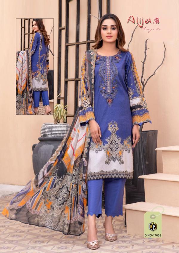 Keval Alija B 17 Cotton Karachi Print Dress Material Collection